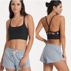 Vuori long line elevation bra black - medium